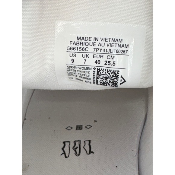 Converse Chuck Taylor All Star Lift Platform Rainbow Stripe Low Top Women's 9 - Picture 7 of 10